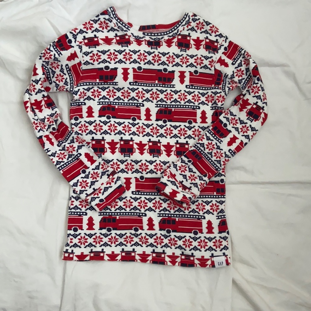 Festive Firetruck PJS by Baby GAP